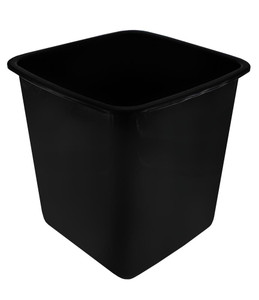 Treeline Black - 16.5 Litre Square  Waste Bins Treeline Black - 16.5 Litre Square  Waste Bins