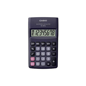 Casio HL 815 8 Digit Pocket Calculator Black Casio HL 815 8 Digit Pocket Calculator Black