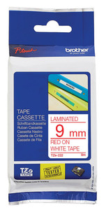 Brother Red on White TZ222 - 9mm Brother Red on White TZ222 - 9mm