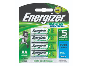 Energizer Recharge: AA - 4 Pack Energizer Recharge: AA - 4 Pack