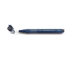 Pilot SW-DR DRAWING PEN 0.1mm BLACK