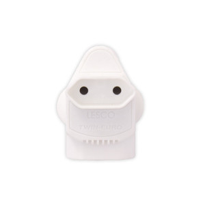 Plug - RSA Twin Euro Adaptor - AC1009
