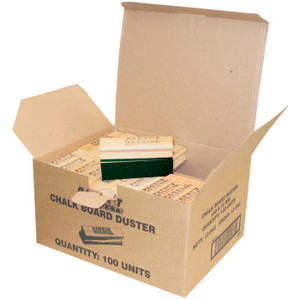 Chalk Board Dusters (150*35mm - Boxed 100 - Green) - BA0116A