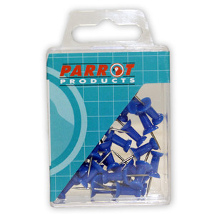 Push Pins (Boxed 30 - Blue) - BA3001D Push Pins (Boxed 30 - Blue) - BA3001D