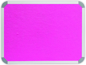 Info Board (Aluminium Frame - 2400*1200mm - Pink) - BD0776P