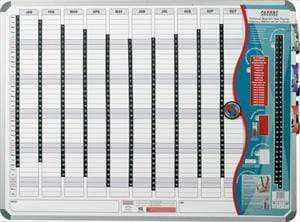 Magnetic Year Planner (1500*1200mm) - BD5160 Magnetic Year Planner (1500*1200mm) - BD5160