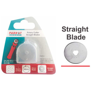 Craft Knife Rotary Blades 28mm Straight - CK1111