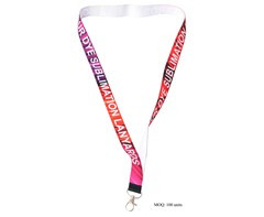 Matte Poly Lanyard Single Sided with Lobster Ring - GSR - LAN003