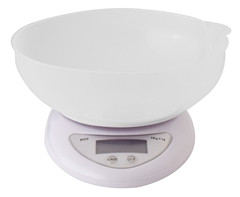 GSR Electronic Kitchen Scale P2638 with Spacious White Bowl