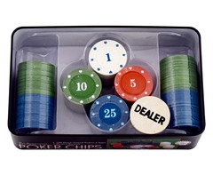 Professional Poker Chips Set - GSR - P2644