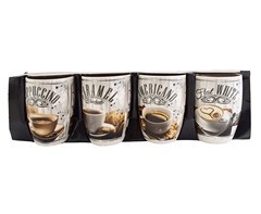 Global Brew 4-Piece Mug Set - GSR - P2646-4Set