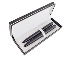 Charcoal Swirl Roller & Ball Set - GSR - PS211B