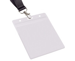 PVC Lanyard Pouch - 9.3 x 13 x 0.25 cm - GSR - LAP203