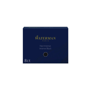 WATERMAN Fountain Pen Ink Cartridge - Black-NS0110850