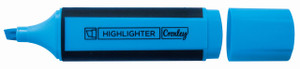CROXLEY CREATE Blue Highlighter Carded Each-MAR1305