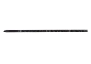 ATEN 30A/32A 30-Outlet 3-Phase Switched eco PDU, Metered, Switched, 0U, Three-phase, Black, LCD, 30 AC outlet(s)