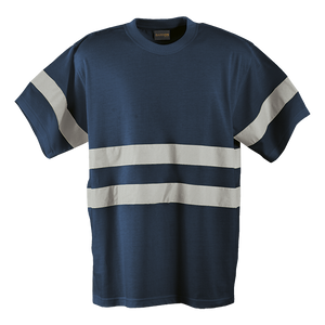 150g Poly Cotton Safety T-Shirt with tape