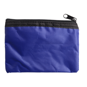 Zippered Pouch with Split Ring