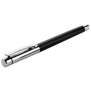 Brass Rollerball Pen with Columned Barrel