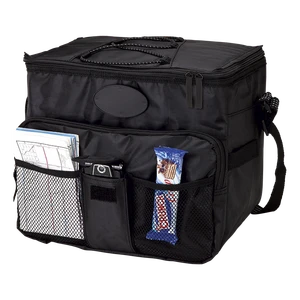 18 Can Cooler with 2 Front Mesh Pockets