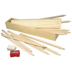 Stationery Set in Wooden Box