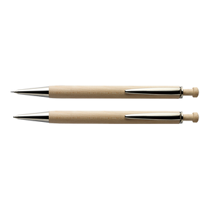 Maple Wood Pen And Clutch Pencil Set