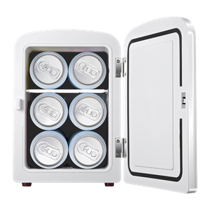 6 Can Mini-Fridge With Built In Bluetooth Speaker