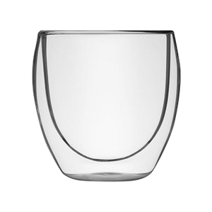 Elegant Double Wall Glass Mug in Gift Box