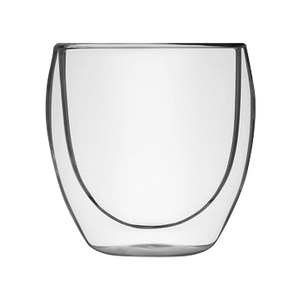 Elegant Double Wall Glass Mug in Gift Box
