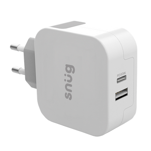 Snug Wall Charger PD 30W Two Ports