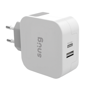 Snug Wall Charger PD 30W Two Ports