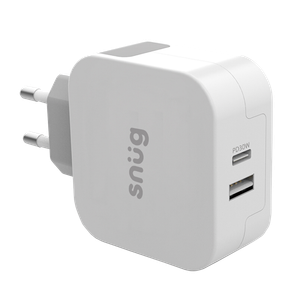 Snug Wall Charger PD 30W Two Ports
