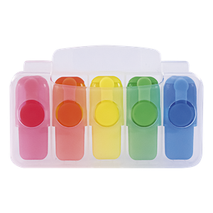 5 In 1 Highlighter Set