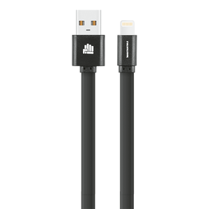 IND 1.2m Flat Lightning Charger Cable