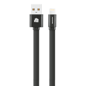 IND 1.2m Flat Lightning Charger Cable