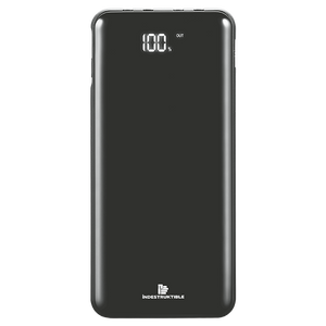 IND 10 000mAh Power Bank with Charging Cables for Convenient Charging