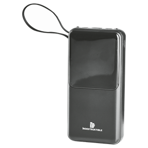 20000mAh power bank with built in cables