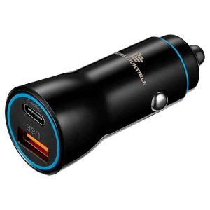 IND 38W Dual Car Charger USB & Type-C