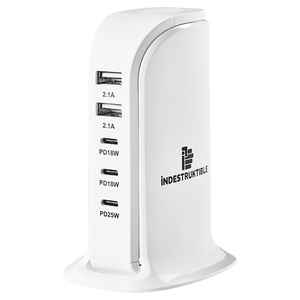IND 5 Port P.D + USB Gan Charger