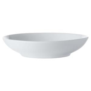 White Basics Round Sauce Dish