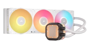 Corsair iCUE LINK TITAN 240 RX LCD, Air cooler, 12 cm, 300 RPM, 2100 RPM, 36 dB, 73.5 cfm