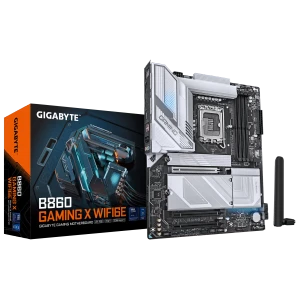 GIGABYTE Intel® B860 Chipset for LGA 1851; 4x DDR5; 3x M2; HDMI/DP/USB4.0 ; ATX. 