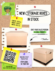 Treeline Storage Box with Lid Pack 20