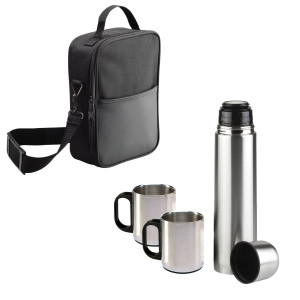 Flask Set 1x500ml Flask+2 x150ml Mugs/Si - FLST500+2
