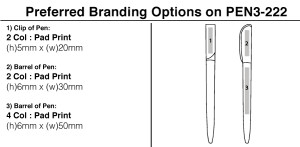 Twist Ballpoint Pen - PEN3222