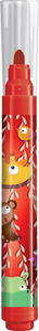 MAPED Jungle Jumbo Felt Tip Markers 12's - 846900