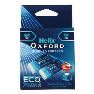HELIX OXFORD Cyber Eco Erasers 2's - Light Blue-H102705