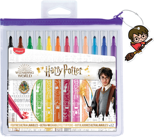 MAPED HARRY POTTER FELT TIPS 12S-845001