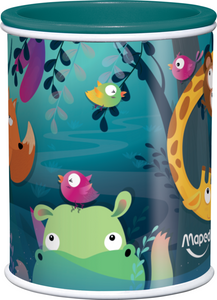 MAPED Jungle Canister Sharpener 2Hole - Card-044103