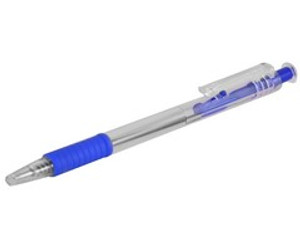 Retractable Ball Point Pen - Blue Ink - GSR - PN093E